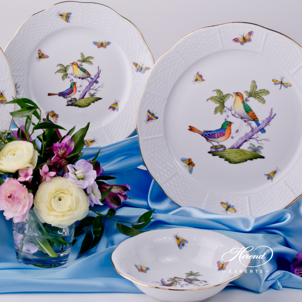 Dinner Plate - Rothschild Bird Multicolor _ Herend Experts.png