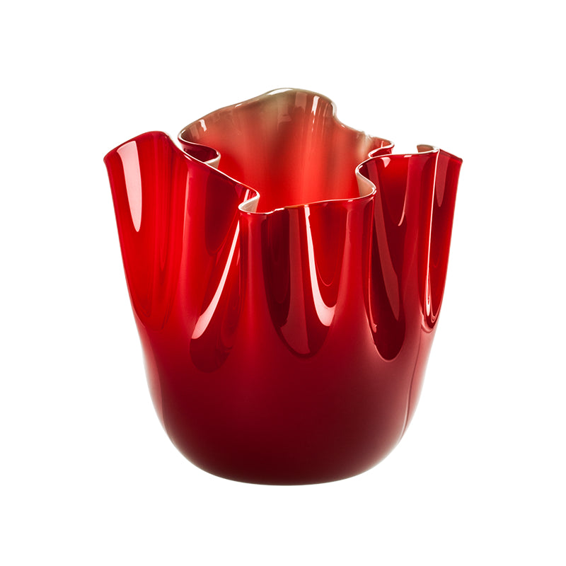 fazzoletto rosso interno verde mela Venini.jpg