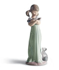ragazza con gattini 1005743 Lladrò.jpg
