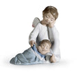 angelo custode blu Lladro 1006961.jpg