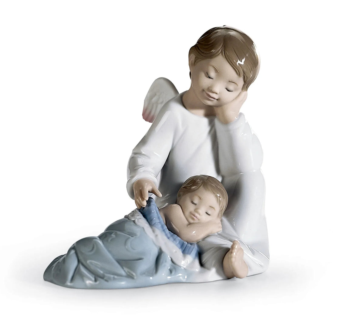 angelo custode blu Lladro 1006961.jpg