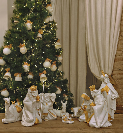 set bianco Natale re-deco Lladro 1007095 ambientato complelto.jpg
