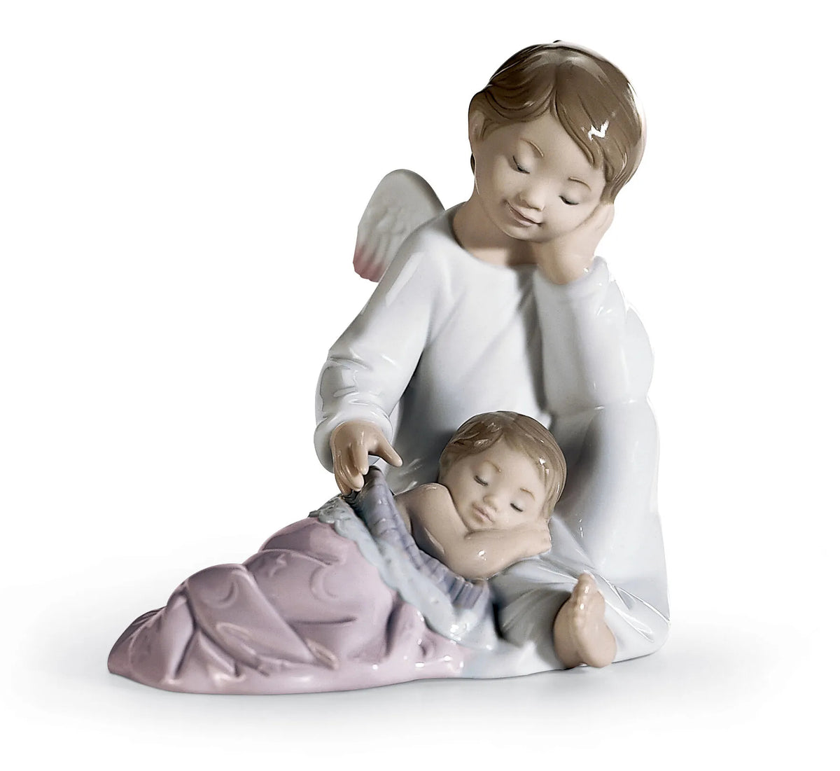 il mio angelo custode Lladro 1008549 rosa.jpg