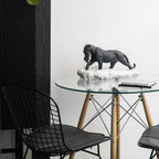 pantera nera con cucciolo 1009382 Lladro ambientata.jpg