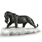 pantera nera con cucciolo 1009382 Lladro.jpg
