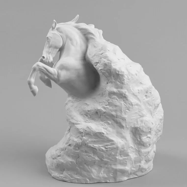 cavallo spirito indomabile 1008762 Lladro retro.jpg
