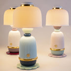 serie lampade senza fili Kokeshi Lladrà accese.jpg