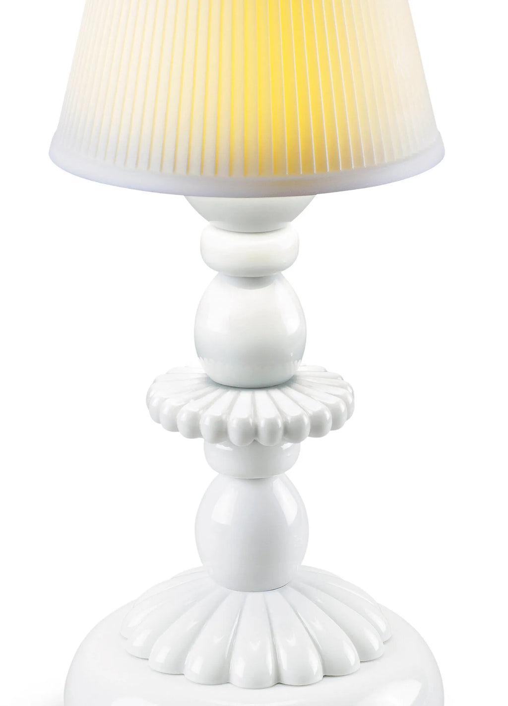 lampada da tavolo firefly lotus bianca Lladrò dettagli.jpg