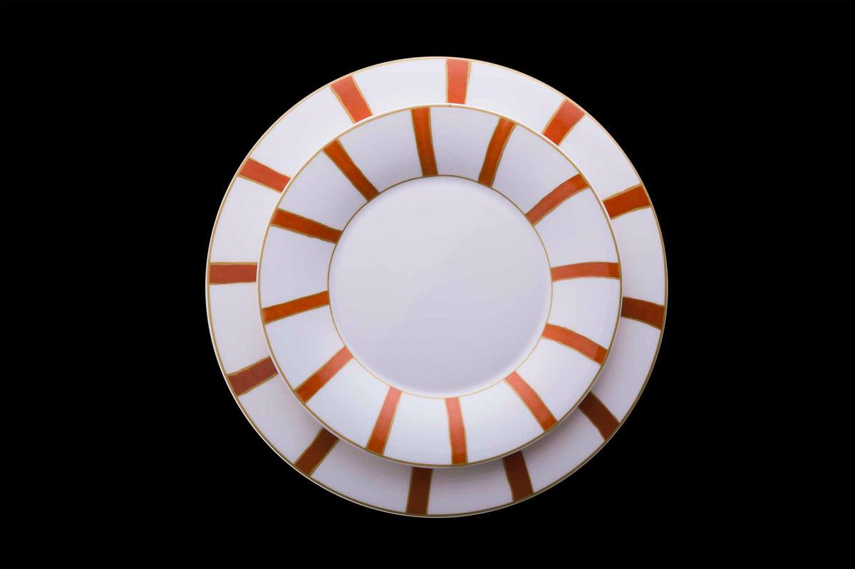 piatto piano e frutta Striche arancio Geminiano Cozzi.jpg