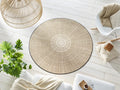 tappeto tondo cascara beige ambientato kleen tex.jpg