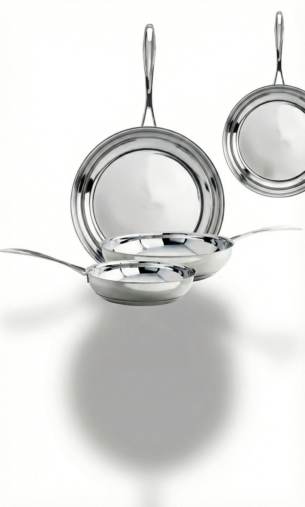 Padelle GLAMOUR in acciaio inox di Mepra.jpg